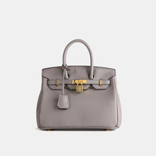 Load image into Gallery viewer, London 35 Large Size Birkin Style Top Handle Bag - Vegan Leather Version