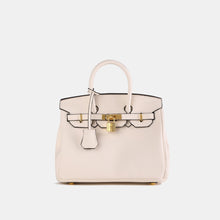Load image into Gallery viewer, London 35 Large Size Birkin Style Top Handle Bag - Vegan Leather Version