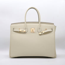 Load image into Gallery viewer, London 30 Large Size Birkin Style Top Handle Bag - Real Leather Version