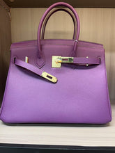 Load image into Gallery viewer, London 30 Large Size Birkin Style Top Handle Bag - Real Leather Version