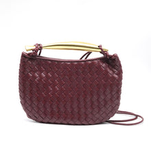 Load image into Gallery viewer, Capri 26 Intrecciato Vegan Leather Shoulder Bag