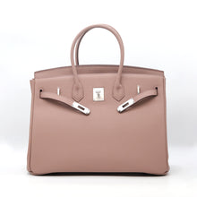 Load image into Gallery viewer, London 30 Large Size Birkin Style Top Handle Bag - Real Leather Version