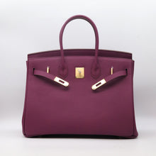 Load image into Gallery viewer, London 30 Large Size Birkin Style Top Handle Bag - Real Leather Version