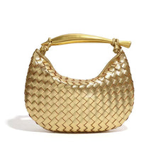 Load image into Gallery viewer, Capri 26 Intrecciato Vegan Leather Shoulder Bag