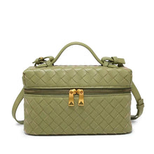 Load image into Gallery viewer, Siena 22 intrecciato vegan leather vanity case
