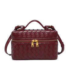 Load image into Gallery viewer, Siena 22 intrecciato vegan leather vanity case
