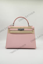 Load image into Gallery viewer, Verona 28 Kelly Style Fully Handmade Epsom Leather Pink Color Silver Hardware
