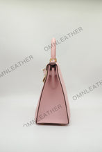 Load image into Gallery viewer, Verona 28 Kelly Style Fully Handmade Epsom Leather Pink Color Gold Hardware
