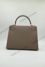 Load image into Gallery viewer, Verona 28 Kelly Style Fully Handmade Epsom Leather Etoupe Color Gold Hardware
