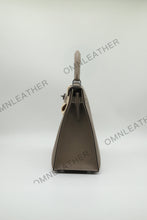 Load image into Gallery viewer, Verona 28 Kelly Style Fully Handmade Epsom Leather Etoupe Color Silver Hardware
