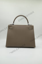 Load image into Gallery viewer, Verona 28 Kelly Style Fully Handmade Epsom Leather Etoupe Color Silver Hardware

