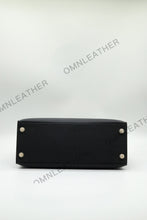 Load image into Gallery viewer, Verona 28 Kelly Style Fully Handmade Epsom Leather Black Color Gold Hardware
