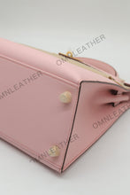 Load image into Gallery viewer, Verona 28 Kelly Style Fully Handmade Epsom Leather Pink Color Gold Hardware
