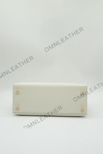 Load image into Gallery viewer, Verona 25 Kelly Style Fully Handmade Epsom Leather Cream Color Gold Hardware
