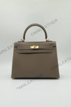 Load image into Gallery viewer, Verona 25 Kelly Style Fully Handmade Epsom Leather Etoupe Color Gold Hardware
