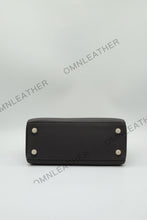Load image into Gallery viewer, Verona 25 Kelly Style Fully Handmade Togo Leather Ebony Color Gold Hardware
