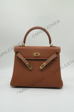 Load image into Gallery viewer, Verona 25 Kelly Style Fully Handmade Togo Leather Brown Color Gold Hardware
