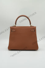 Load image into Gallery viewer, Verona 25 Kelly Style Fully Handmade Togo Leather Brown Color Gold Hardware
