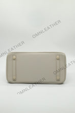 Load image into Gallery viewer, London 30 Birkin Style Togo Leather Beton Color Gold Hardware
