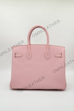 Load image into Gallery viewer, London 30 Birkin Style Togo Leather Pink Color Gold Hardware
