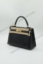 Load image into Gallery viewer, Verona 22 Small Size Kelly Style Fully Handmade Ostrich Leather
