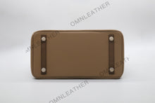 Load image into Gallery viewer, London 30 Birkin Style Touch Leather Tan Color Gold Hardware

