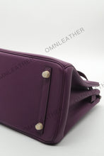 Load image into Gallery viewer, London 30 Birkin Style Togo Leather Anemone Color Gold Hardware

