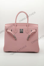 Load image into Gallery viewer, London 30 Birkin Style Togo Leather Pink Color Silver Hardware
