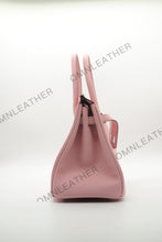 Load image into Gallery viewer, London 30 Birkin Style Togo Leather Pink Color Silver Hardware
