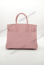 Load image into Gallery viewer, London 30 Birkin Style Togo Leather Pink Color Silver Hardware

