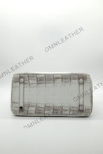 Load image into Gallery viewer, London 30 Birkin Style HCP Nile Croc Leather Himalaya Silver Hardware
