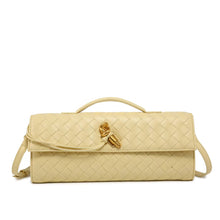 Load image into Gallery viewer, Miami 31 Vegan Leather Andiamo Woven Clutch
