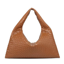 Load image into Gallery viewer, Genova 50 Vegan Leather Woven Oversized Should Bag
