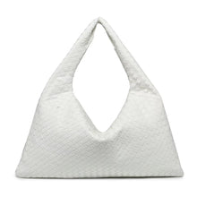 Load image into Gallery viewer, Genova 50 Vegan Leather Woven Oversized Should Bag
