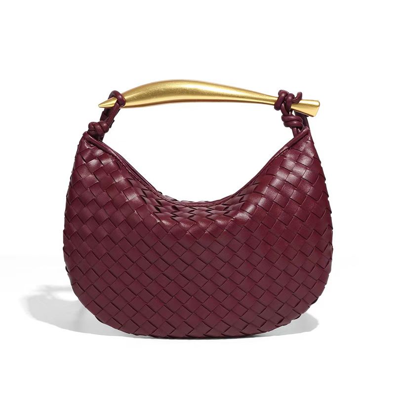 Capri 26 Intrecciato Vegan Leather Shoulder Bag